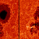 Llamara de luz blanca captada en el 2006. NASA